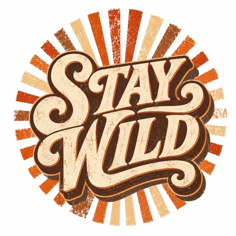 Retro Typography Tshirt Generator