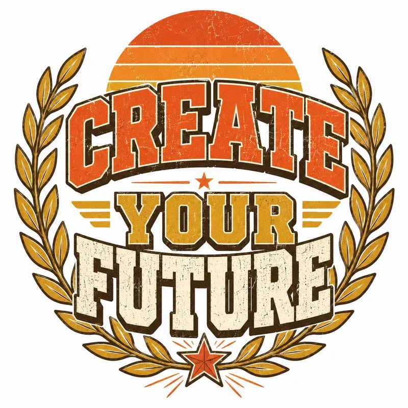 Retro Typography Tshirt Generator