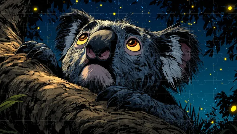 Animals Looking At The Moon