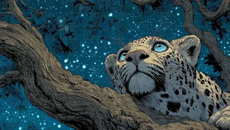 Animals Looking At The Moon
