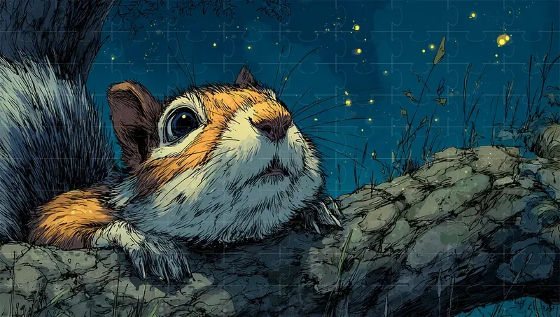 Animals Looking At The Moon