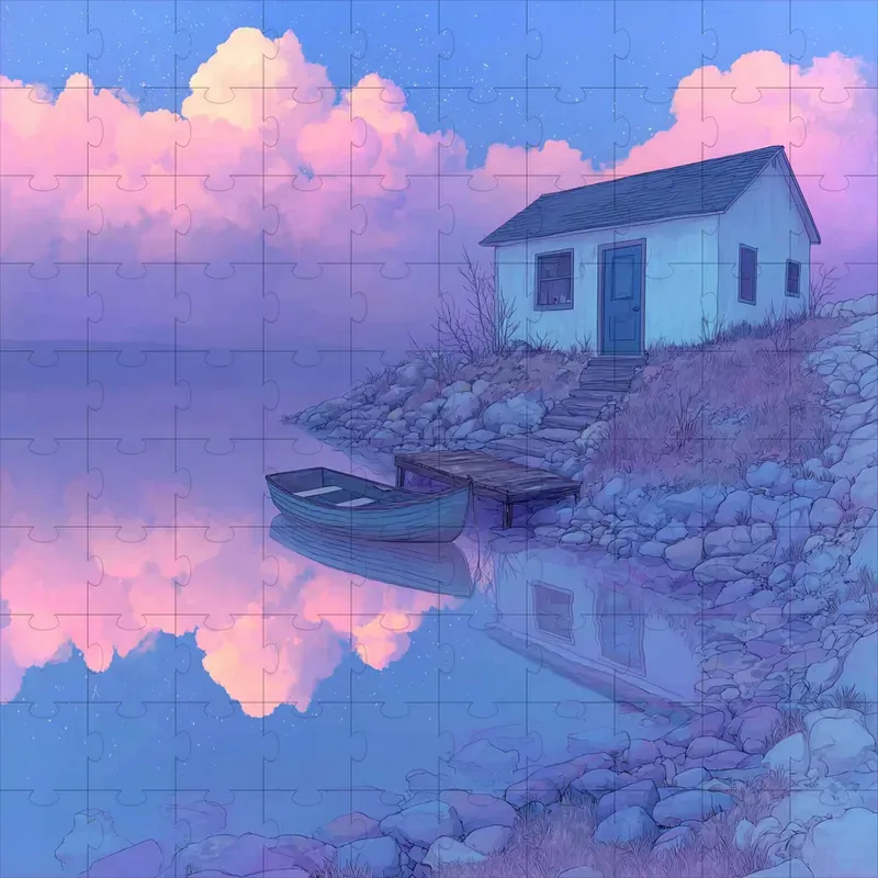 Gouache Dreamy Pastel Twilight Calms