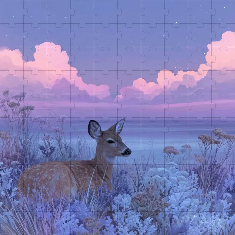Gouache Dreamy Pastel Twilight Calms