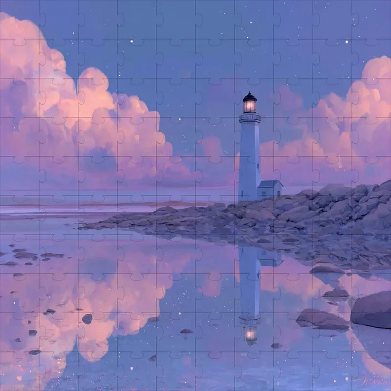 Gouache Dreamy Pastel Twilight Calms