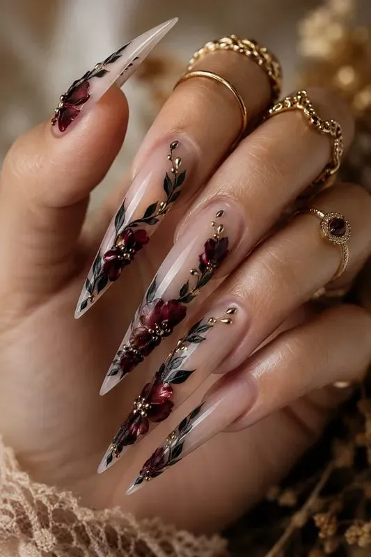 Botanical Luxe Nail Art