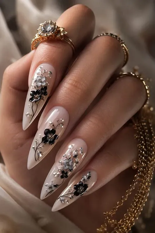 Botanical Luxe Nail Art