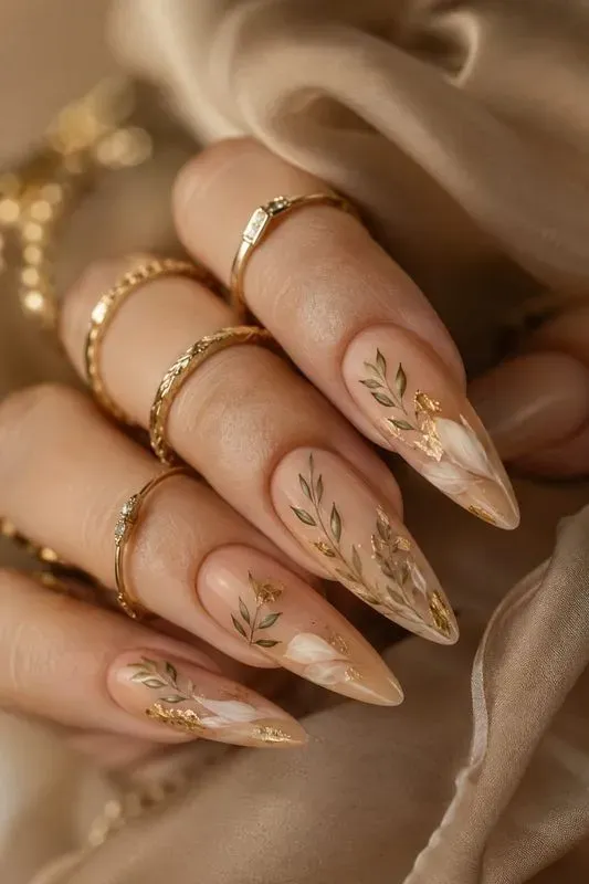 Botanical Luxe Nail Art