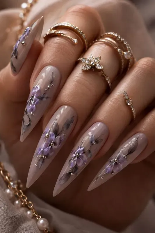 Botanical Luxe Nail Art