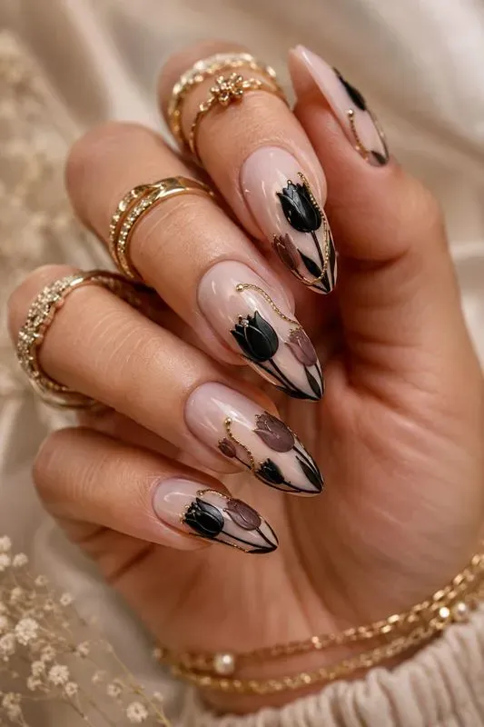 Botanical Luxe Nail Art
