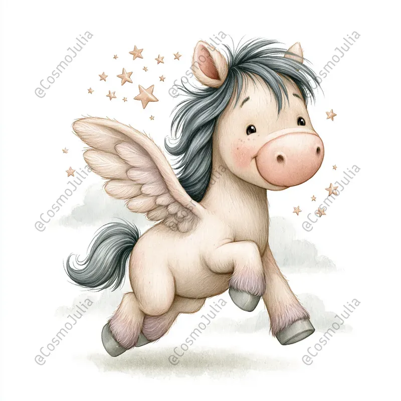 Magical Nursery Creature Clipart