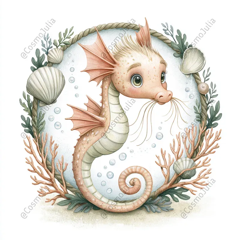 Magical Nursery Creature Clipart