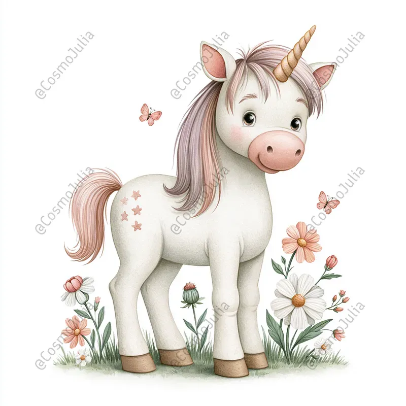 Magical Nursery Creature Clipart