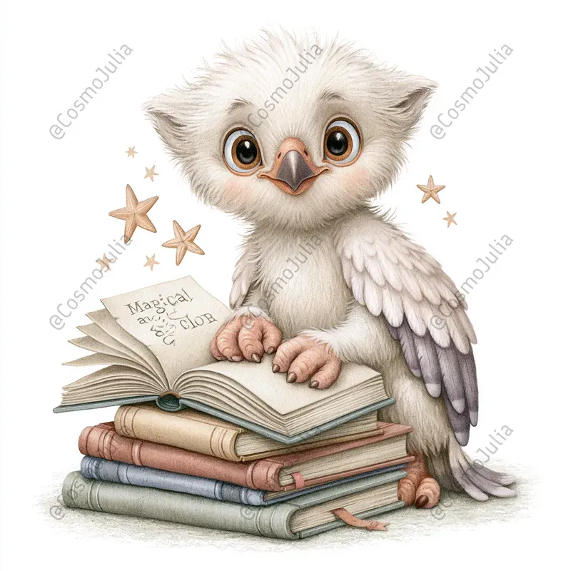 Magical Nursery Creature Clipart
