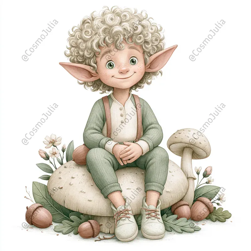 Magical Nursery Creature Clipart