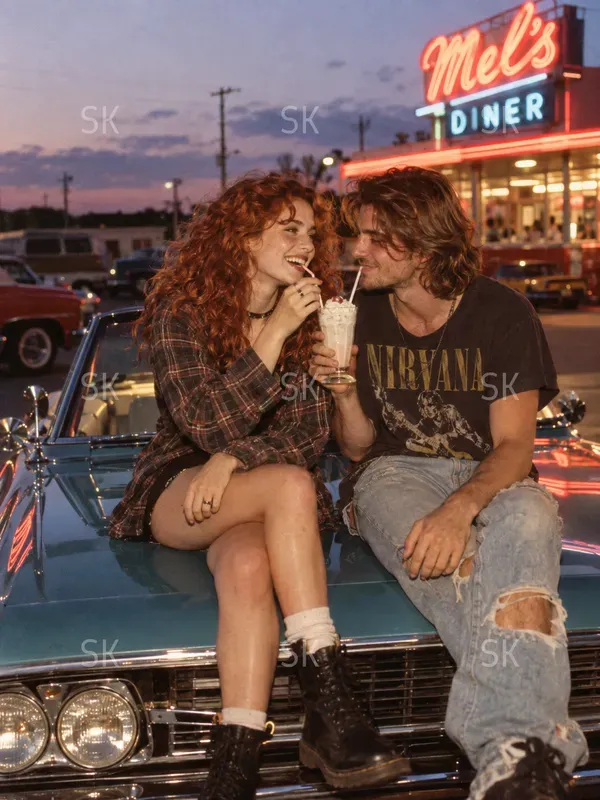 Ultrarealistic 90s Lifestyle Photography