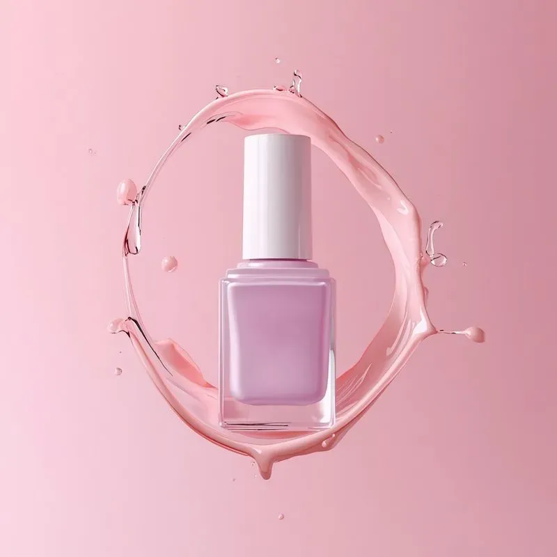 Nail Polish Splash Studio Photography