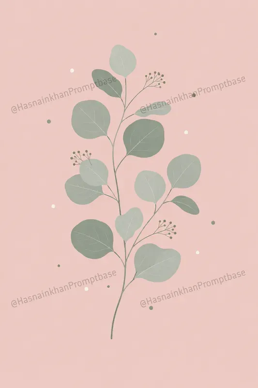 Botanical Plant Poster Art