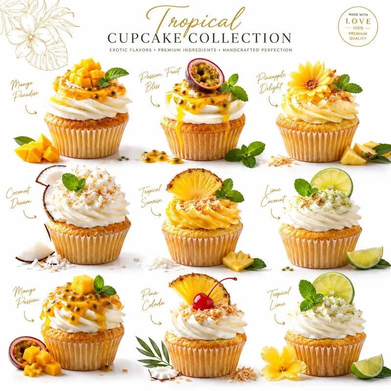 Luxury Cupcake Showcases