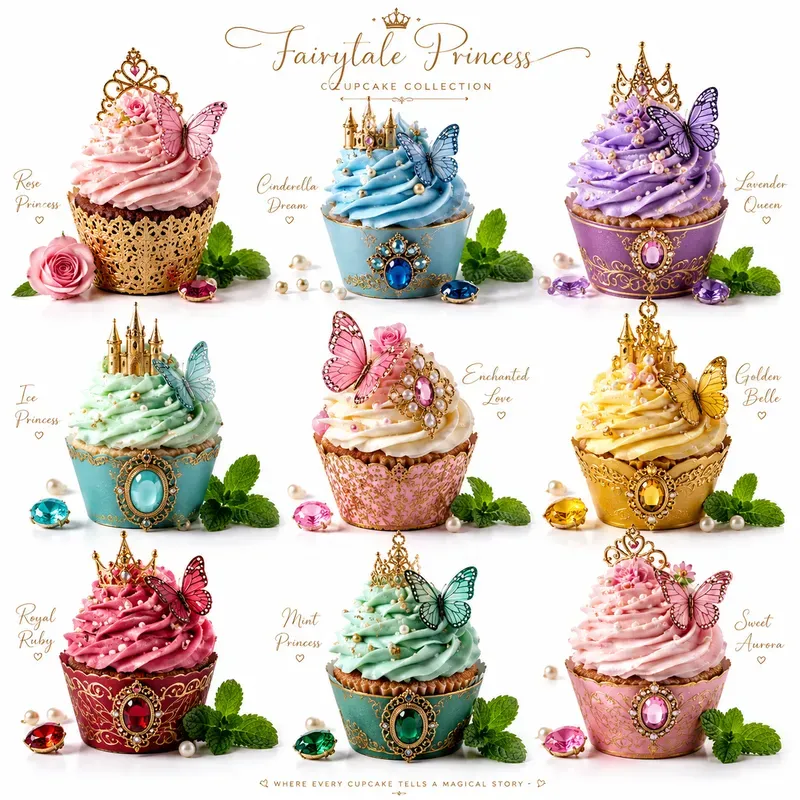 Luxury Cupcake Showcases