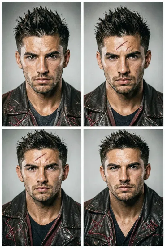 Dream Audition Portrait Grids