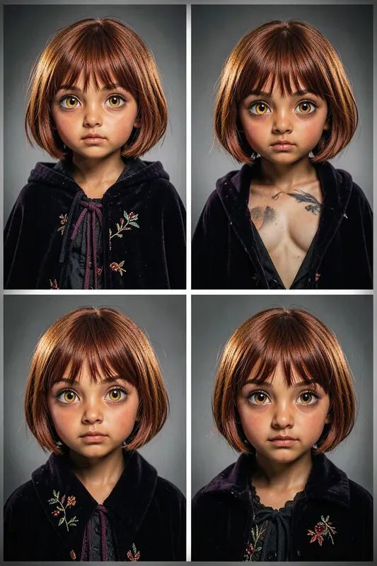 Dream Audition Portrait Grids