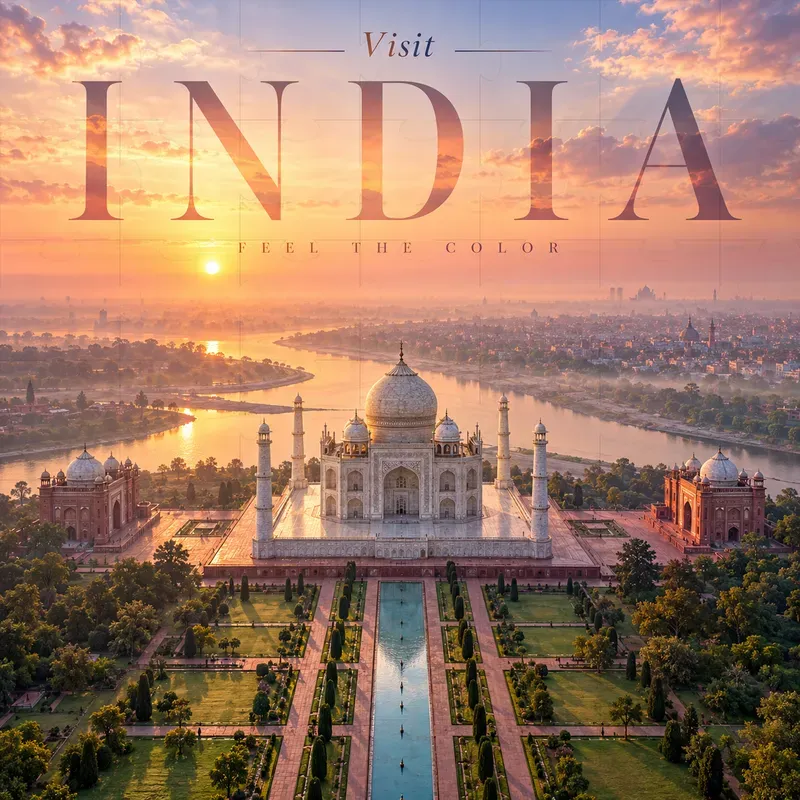 Luxury Aerial Travel Destination Posters