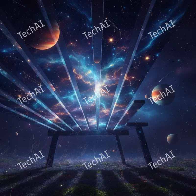 Ethereal Stardust Cosmic Art