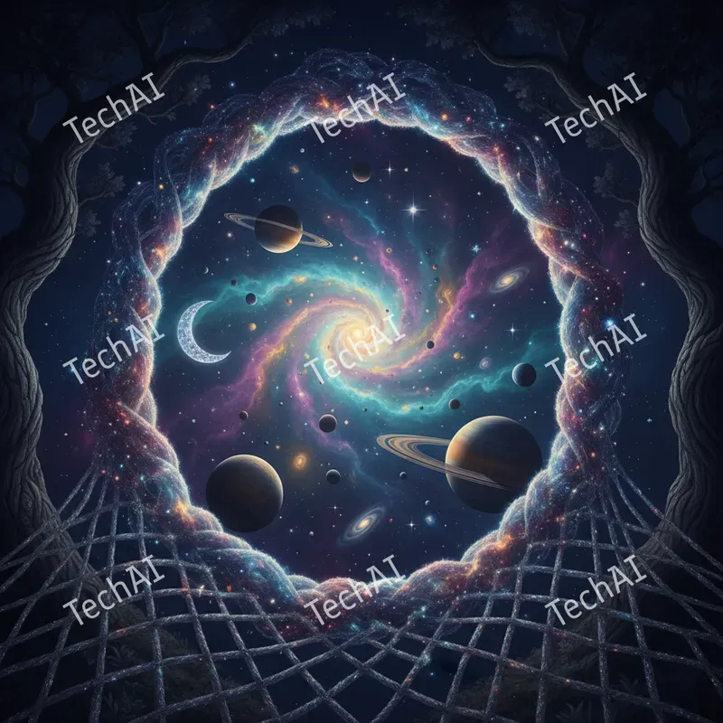Ethereal Stardust Cosmic Art