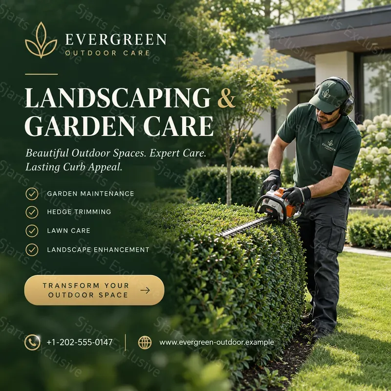 Professional Home Services Ad Creator
