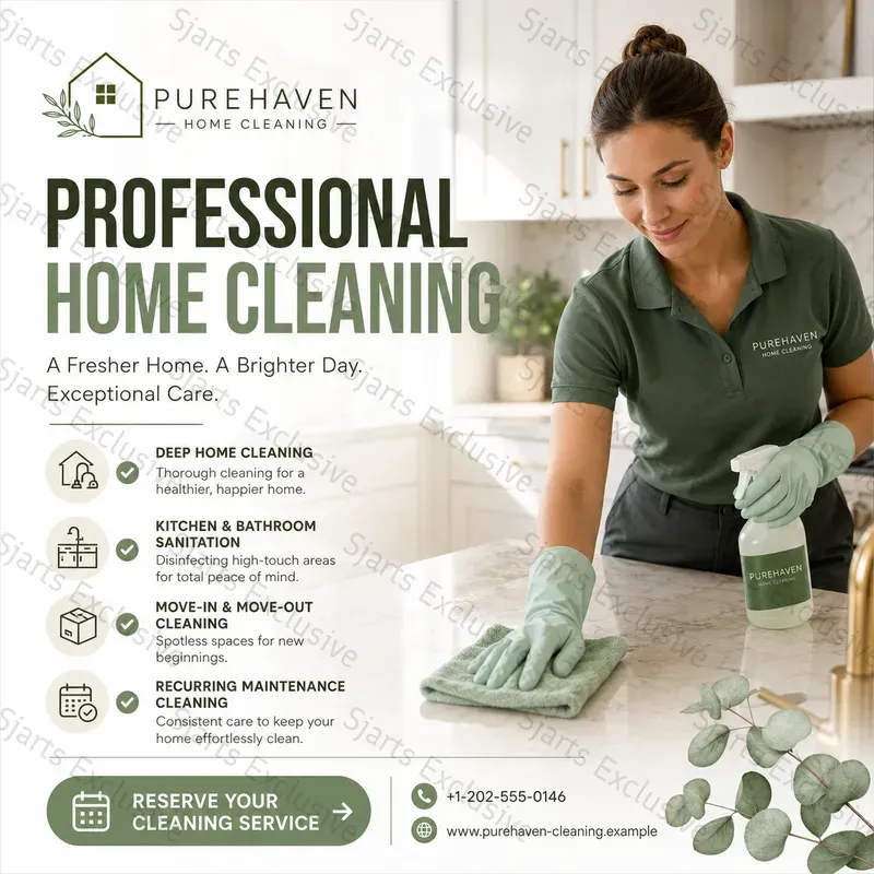Professional Home Services Ad Creator