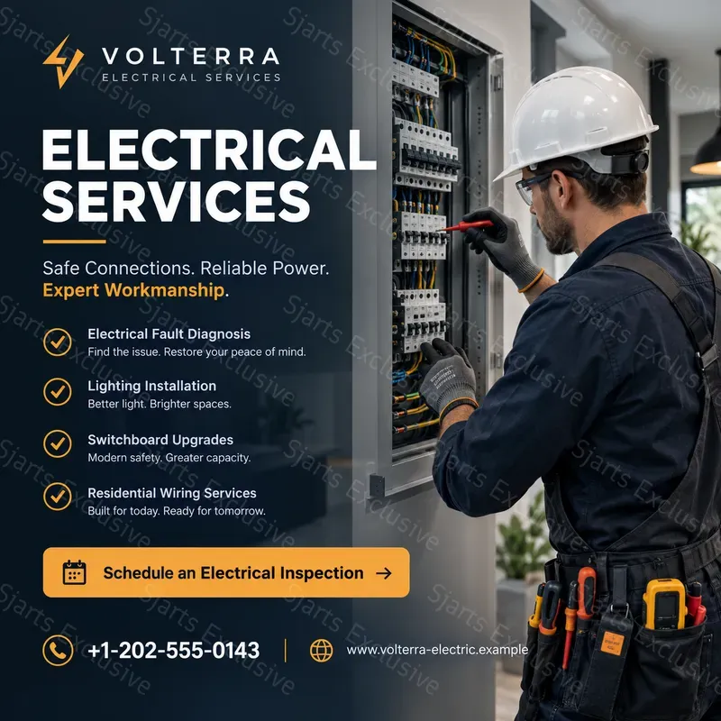 Professional Home Services Ad Creator