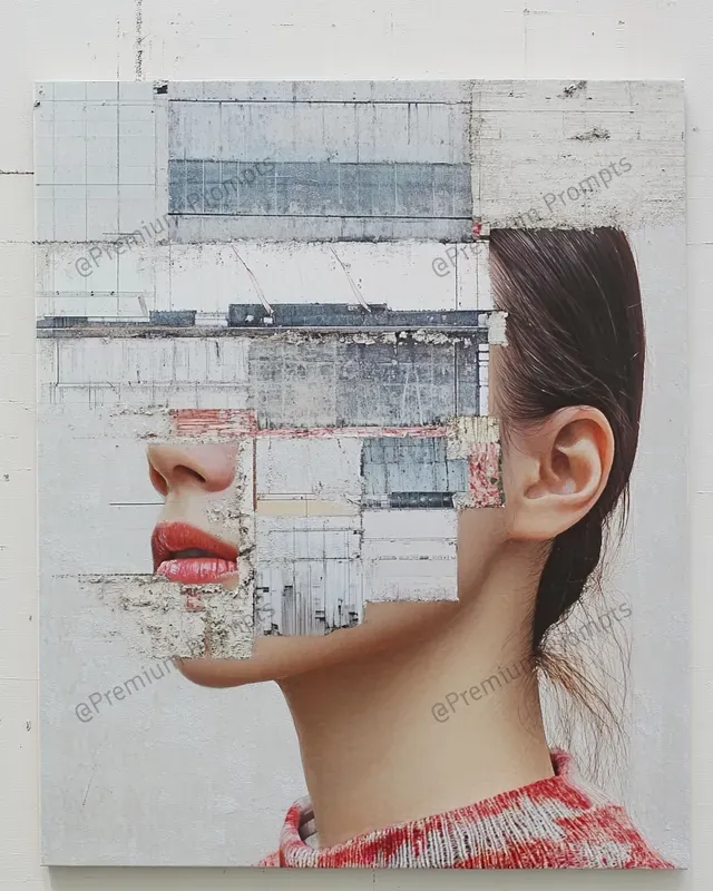Minimalist Collages Abstract Paintings