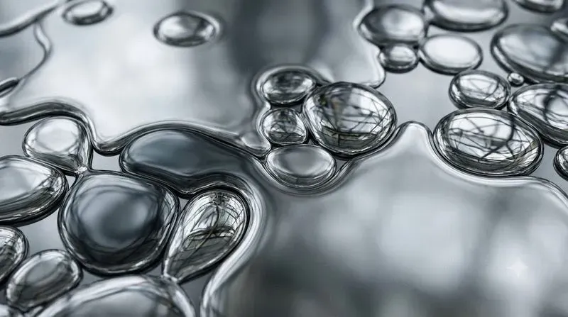 Abstract Liquid Flow Background Art
