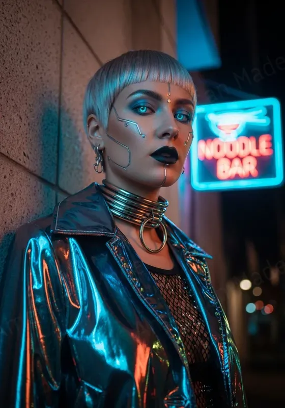 Y2k Cinematic Edge Portraits