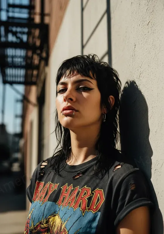 Y2k Cinematic Edge Portraits