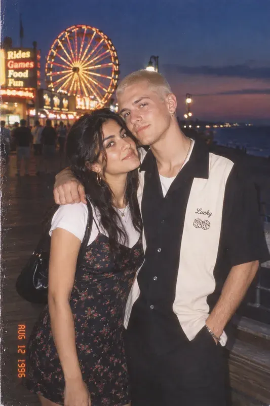 90s Couple Date Night Photos