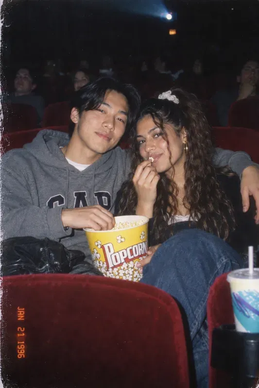 90s Couple Date Night Photos