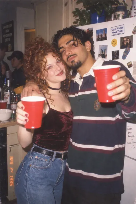 90s Couple Date Night Photos