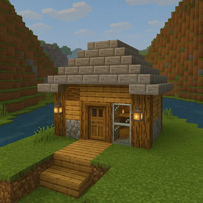 Modern Minecraft Starter House Designs
