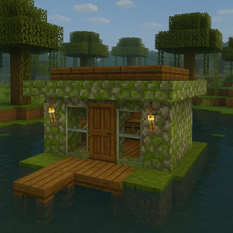 Modern Minecraft Starter House Designs