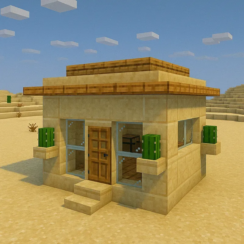 Modern Minecraft Starter House Designs