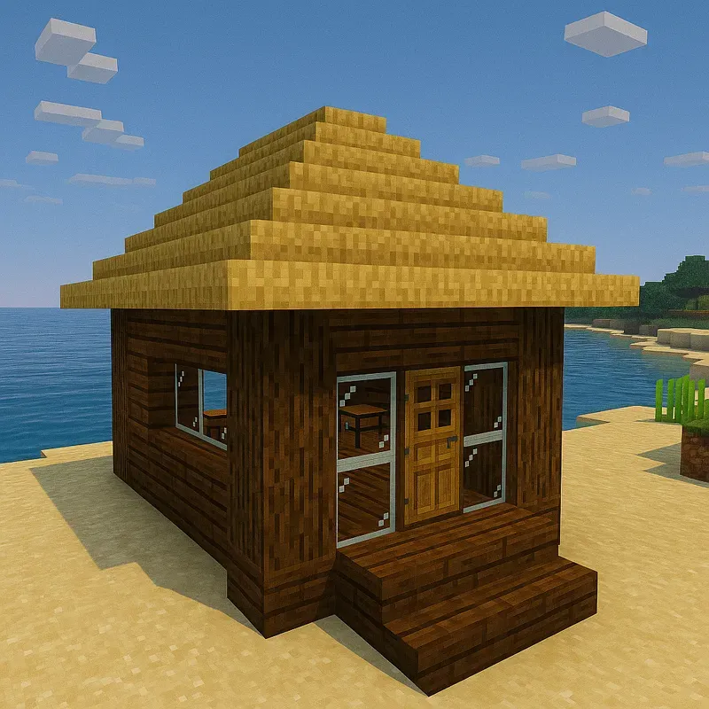 Modern Minecraft Starter House Designs