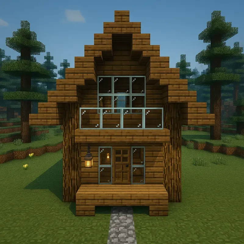 Modern Minecraft Starter House Designs