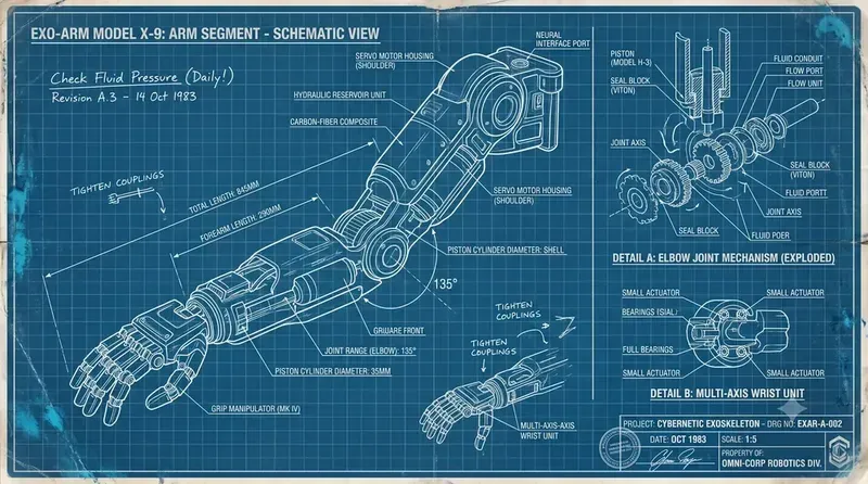 Vintage Patent Blueprints