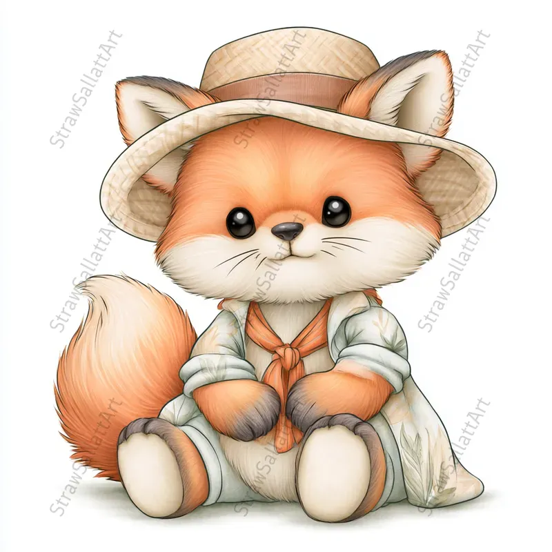 Summer Cartoon Character Clipart Tshirts