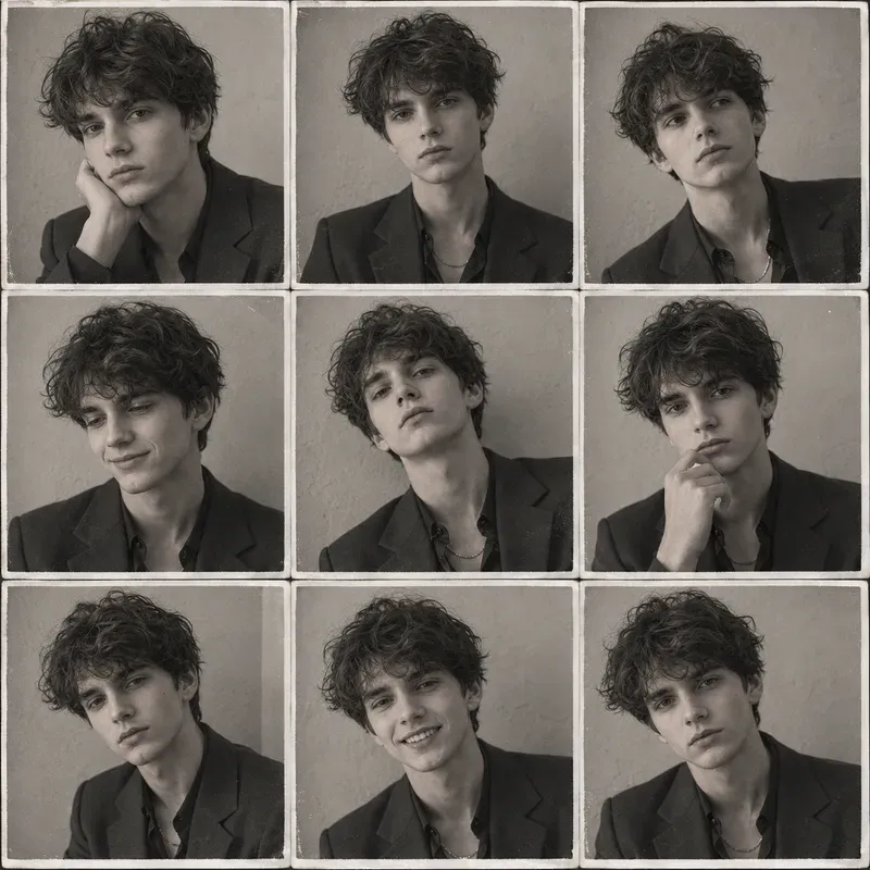 Vintage Photo Booth Collages