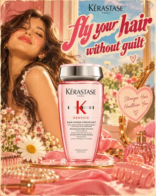 Retro Beauty Ad Generator