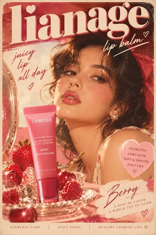 Retro Beauty Ad Generator