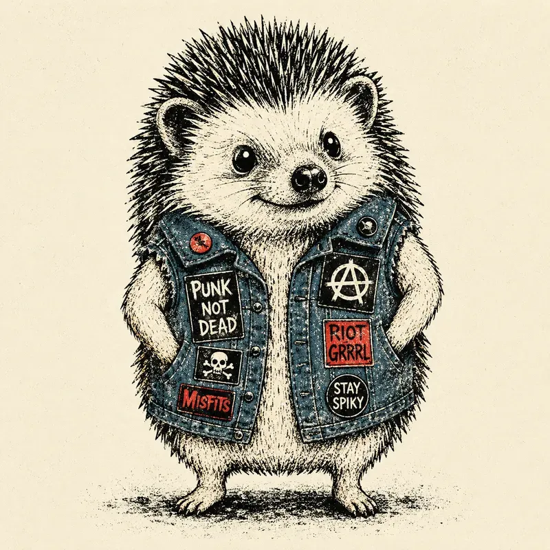 Punk Rock Animal Screen Prints
