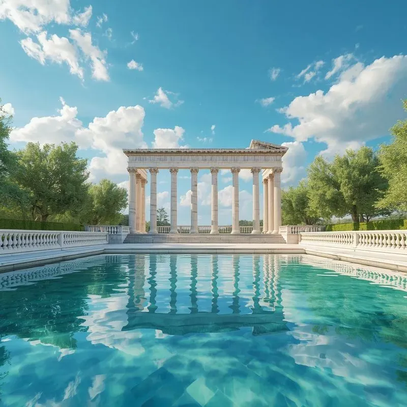 Cinematic Ancient Roman Marble Architects